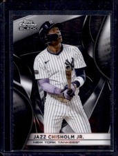 2025 Topps Chrome Black #144 Jazz Chisholm Jr.