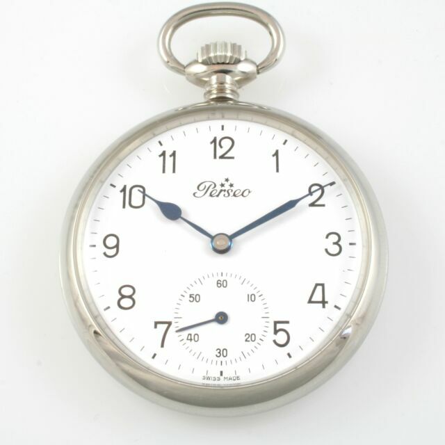 Perseo 738 Orologio da Tasca con Carica Manuale - Argento | Acquisti Online  su eBay
