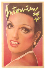 LIZA MINNELLI Andy Warhol NICK NOLTE Paul Jenkins HALSTON Interview magazine VTG