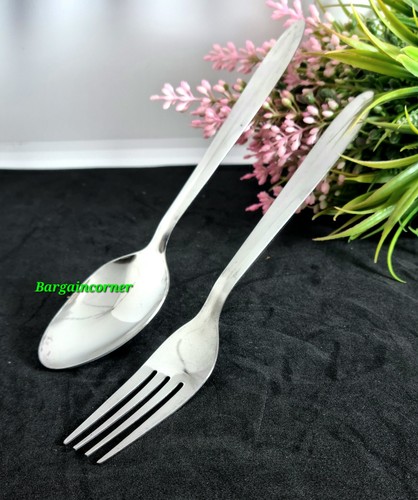 Table Forks Spoons Stainless Steel (VN) Forks Or Spoons Dinner Lunch Fork Spoon - Picture 4 of 56