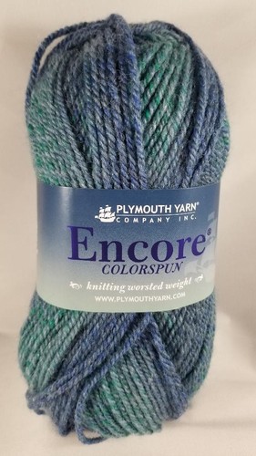 Plymouth Yarn Encore Colorspun Drifting 75%Acrylic 25%Wool 200y 100g 3.5oz - Picture 11 of 21
