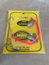 Fin Strike 557 Fluke Rig Duratin Ryder Stinger w// Spinner Hook 36/" Leader 1pc