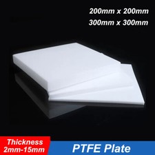 Polytetrafluoroethylene Sheet PTFE Plate High Temperature Plate 2/3/5/8/10/15mm