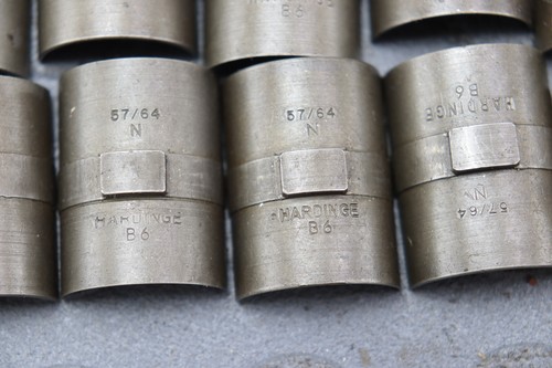 HARDINGE ( 57/64'' ) B6 COLLET PADS YOU GET THEM ALL READ DESCRIPTION ! LOC5691 - Picture 2 of 3