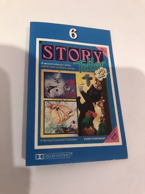 VINTAGE CAVENDISH STORYTELLER CASSETTE TAPE 6 AUDIO BOOK *COVER ONLY* FREE POST