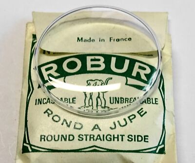 Verre De Montre Rond Type Punaise - Diamètre 32.8 Mm - Qualité A - Marque Robur