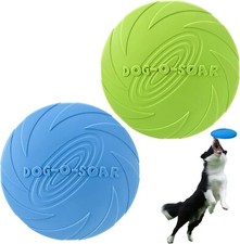 Dog Frisbee Toy - Soft Rubber Disc for Large Dogs - Frizbee for Aggressive  Play