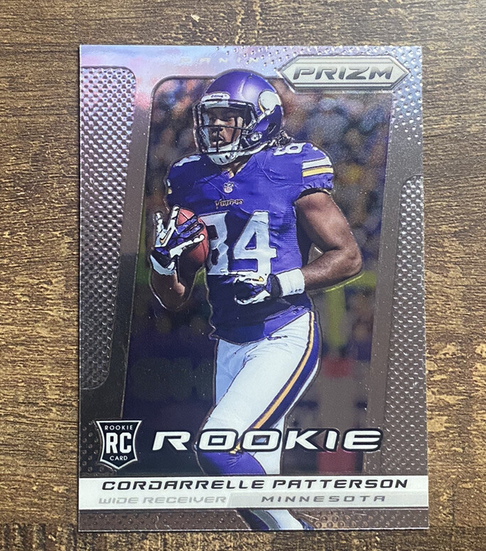 Cordarrelle Patterson RC, 2013 Panini Prizm Rookie Card. 📈🔥