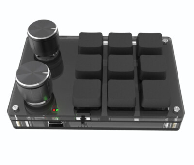 USB Custom Keyboard Volume Button Knob Programming Macro Gaming ...