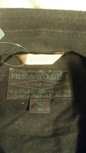 Filson Men's Greenwood Wool Jacket XS New With Tags - Picture 5 of 9