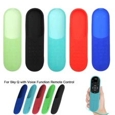 2pcs Soft Remote Control Silicone Protective Case Cover For SKY Q TV Shockproof