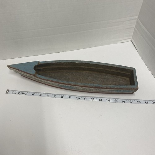 Canoe Home Decor Piece Weathered Finish - Picture 15 of 16