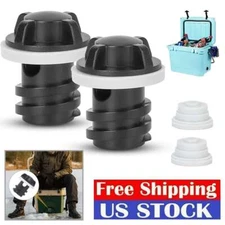 2Pcs Replacement Drain Plug for RTIC Cooler & YETI Cooler Leak-Proof Accessories