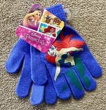 Disney Princess - Ariel - Toddler Girls Graphic Gloves - New