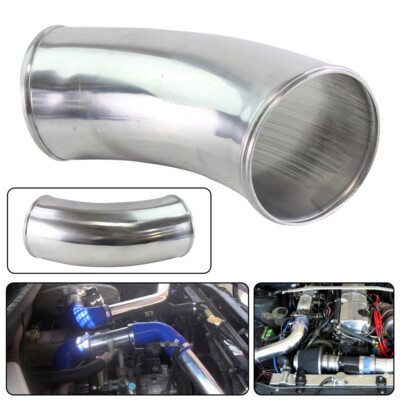 Tuyau Coude Aluminium 90' L Durite Turbo Intercooler Radiateur