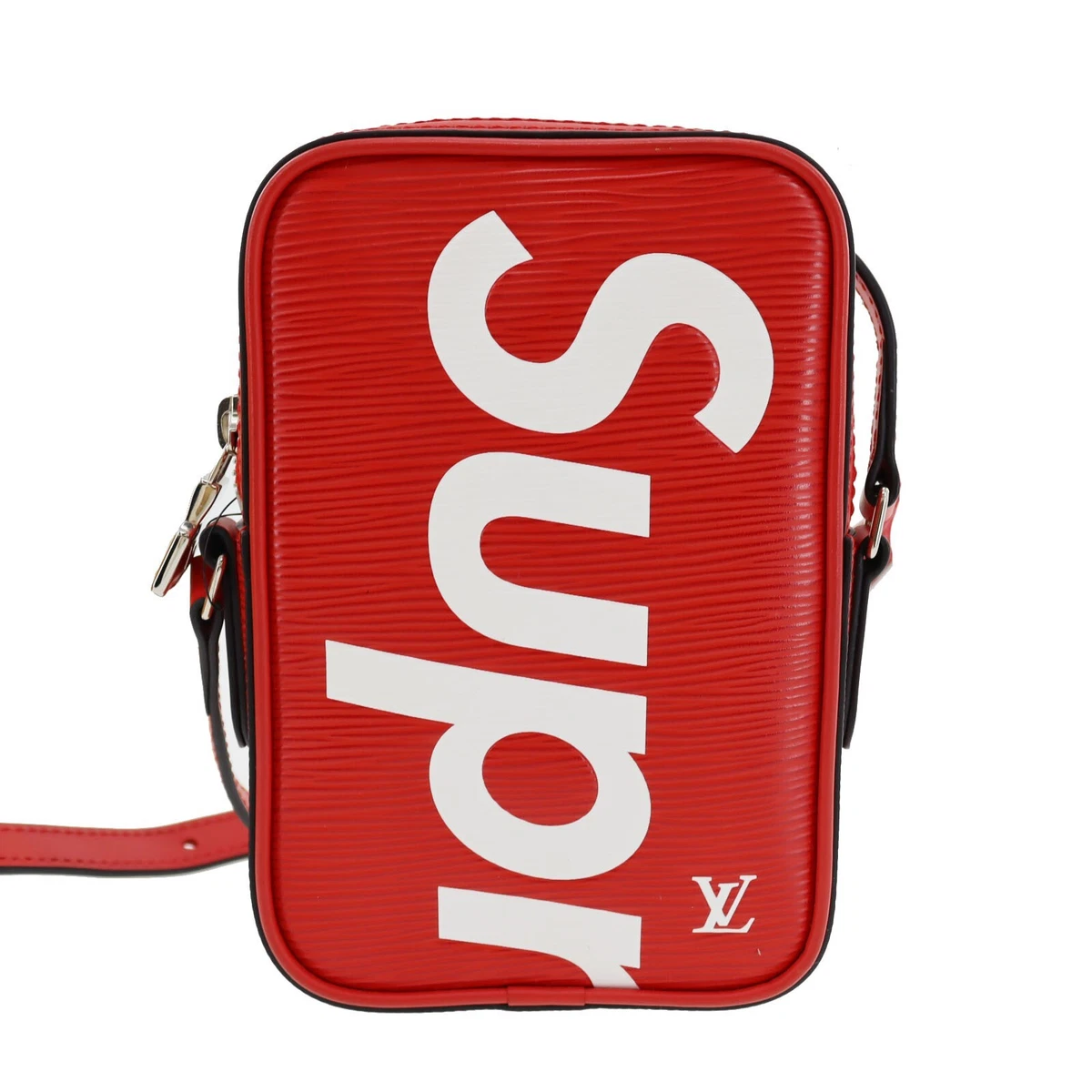 LOUIS VUITTON LV Danube PPM Supreme Collaboration Red M53434 #AH151 S