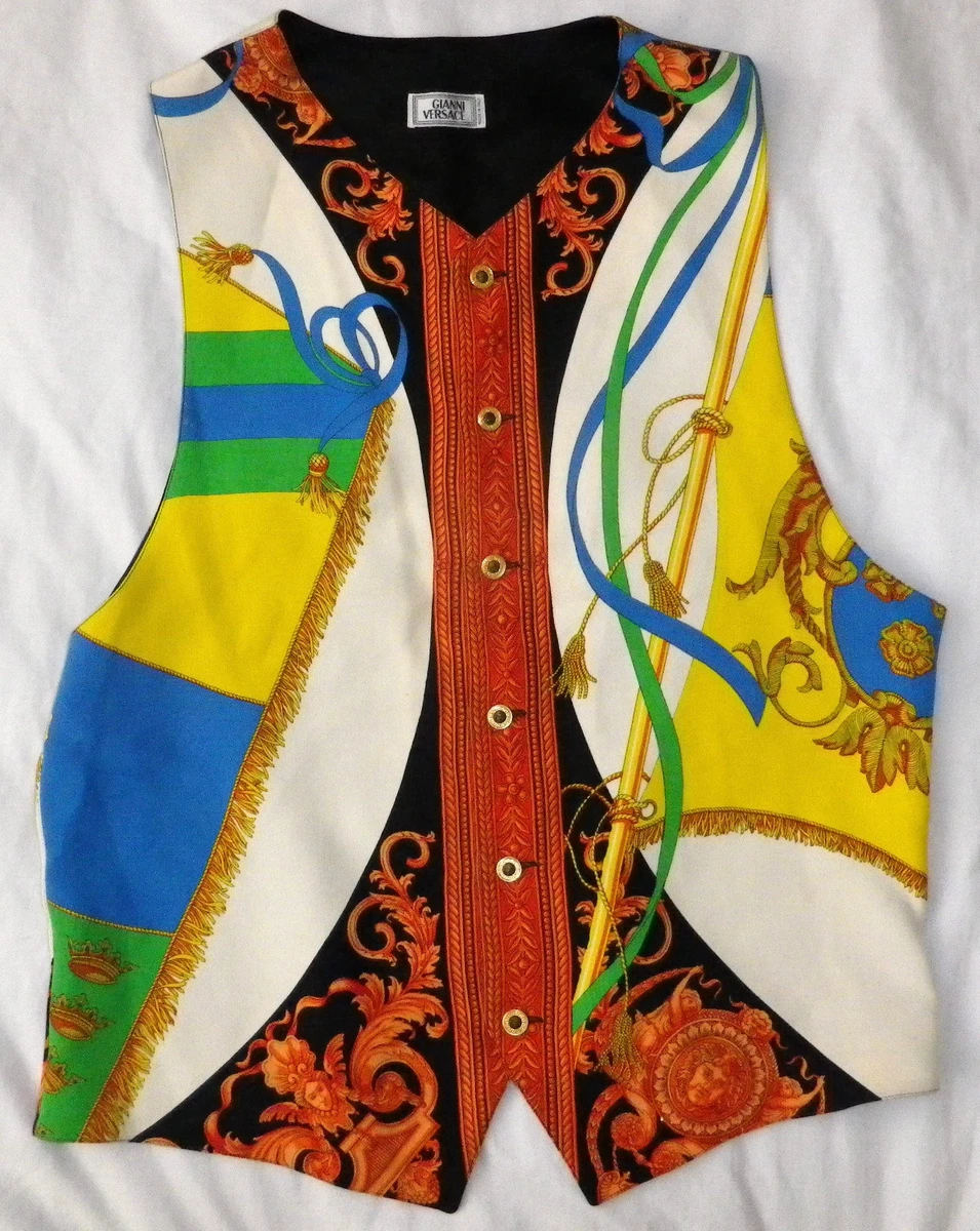 Mens versace best sale vest