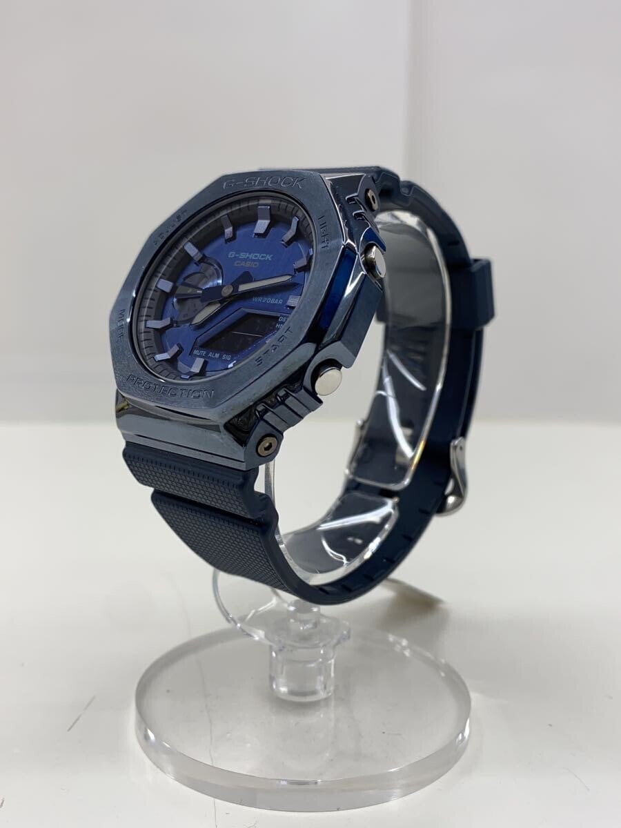 CASIO G-SHOCK GM-2100N-2AJF ブルー CASIO G-SHOCK GM-2100N-2AJF BLUE Metal Case Analog Digital