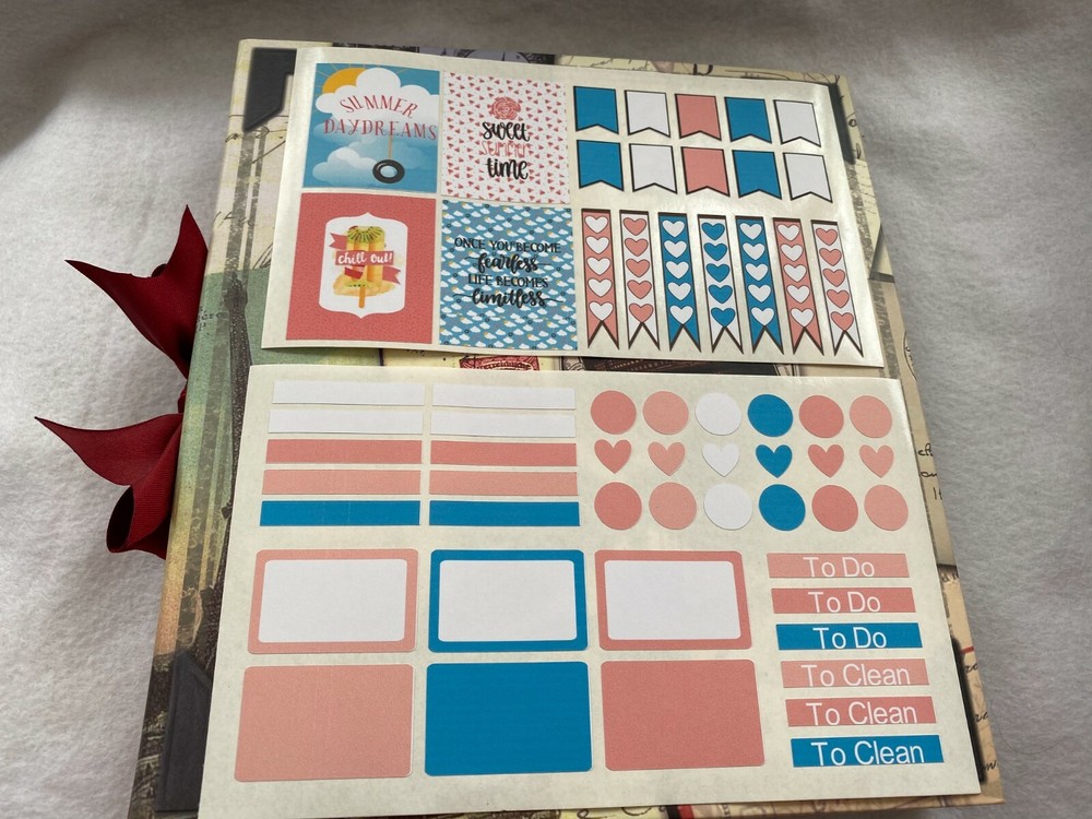 Erin Condren Planner Stickers Summertime
