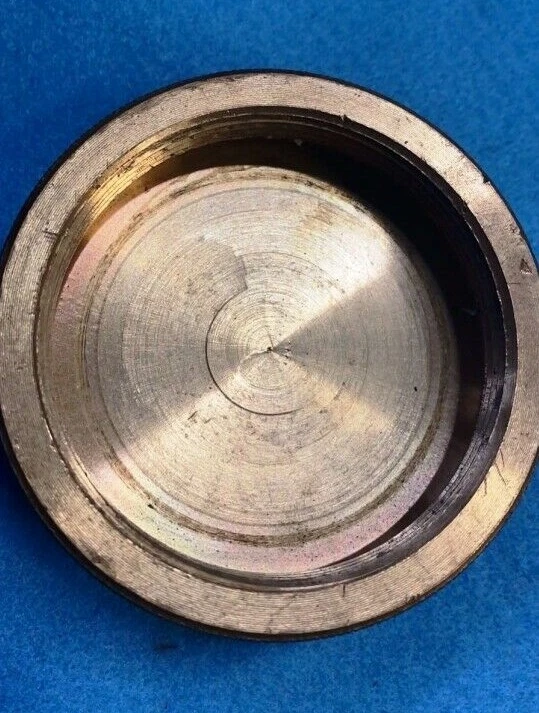 TAPA DE TUBO ROSCADA DE LATÓN DE 2-3/4" FNPT **LOTE DE 2** Foto 4 de 4