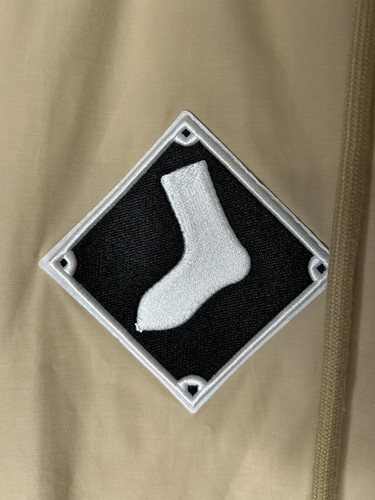 Chaqueta cortavientos Chicago White Sox Pro estándar arena/camuflaje talla mediana - Imagen 4 de 13