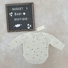 NWT RYLEE + CRU Caterpillar Long Sleeve Tee Shirt Size 0-3 Months