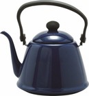 Noda enamel Nodahoro Minoru Noda Drip Kettle II Navy DK-200