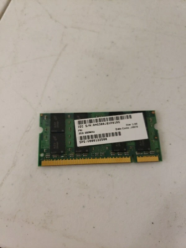 DDR 512MB J5014 V000050650 [from Toshiba laptop] Hynix Mw71624a - Image 2 of 4