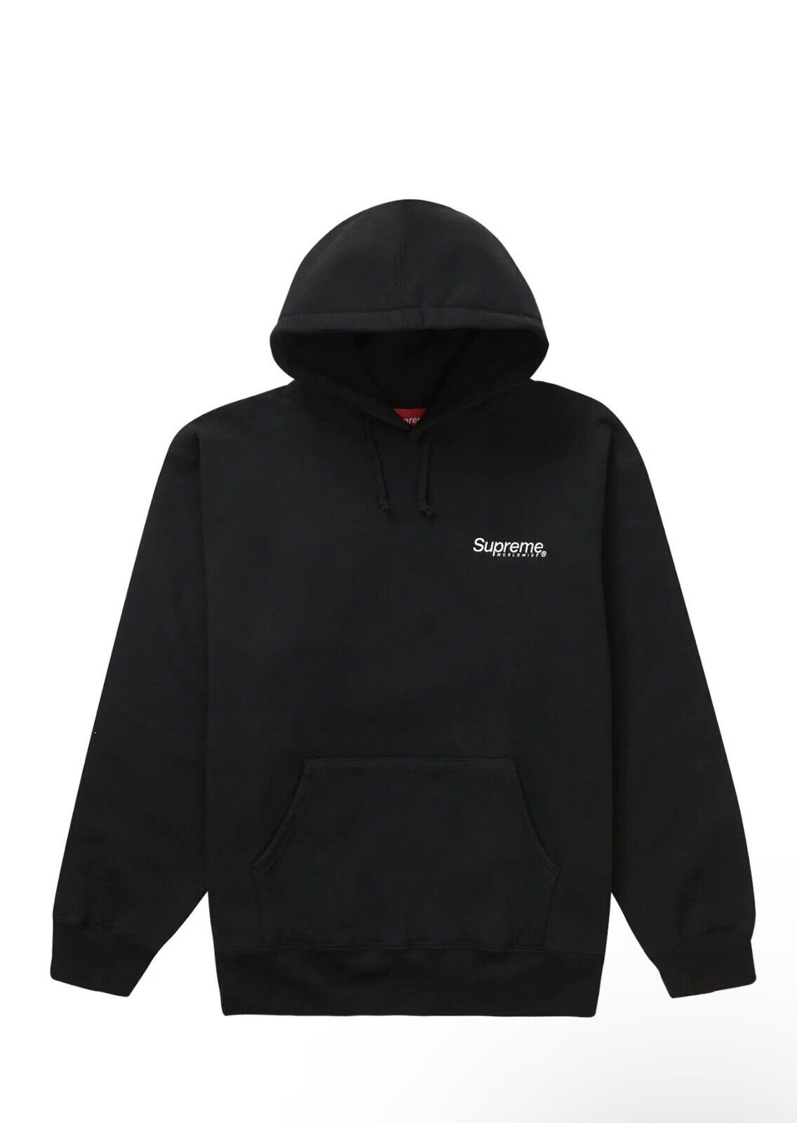 Supreme Worldwide Hooded Sweatshirt Black Size M