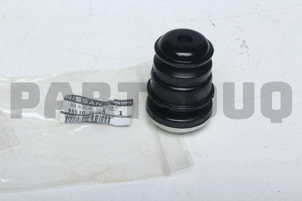 95530ZE00A Genuine Nissan INSULATOR-BODY MOUNTING,3RD 95530-ZE00A