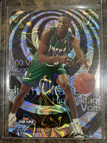 Ray Allen [500 Volts] #3 1997 Hoops High Voltage card
