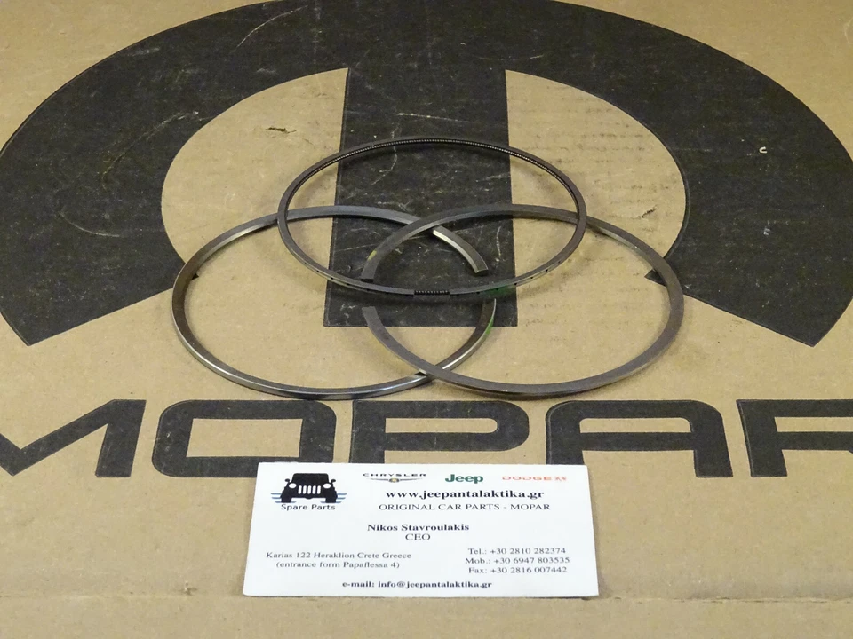 Piston Rings Jeep Cherokee KJ 02-04 2.5L TD 5066759AB New Genuine Mopar - Image 2 of 4