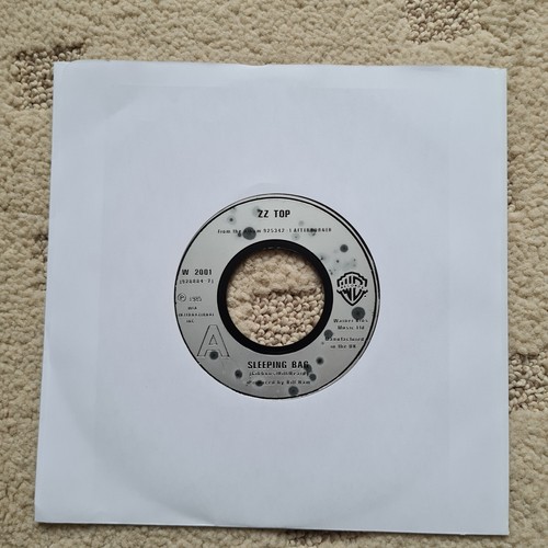 Zz Top Sleeping Bag 45rpm Vinyl Record