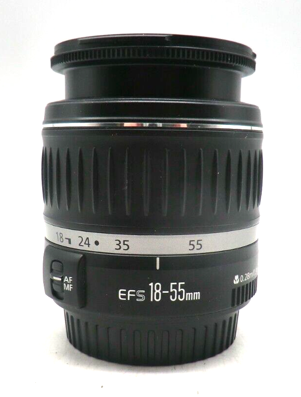 CANON EFS 1855mm Zoom Lens With EW60C Lens Hood eBay