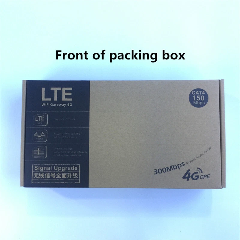 Outdoor 4G LTE WiFi Router CPE 300Mbps Modem with Sim Card Slot Waterproof IP65 - Image 4 of 4