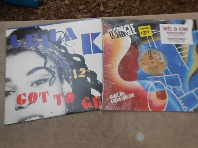 Leila K Got to Get ('89) Mel & Kim Respectable ('87) Hip Hop House Vinyl Records
