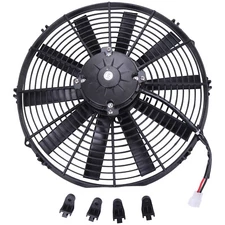 14" Puller Fan 12V 30102042 VA08-AP71/LL-53A Straight Blade 1864 cfm for SPAL
