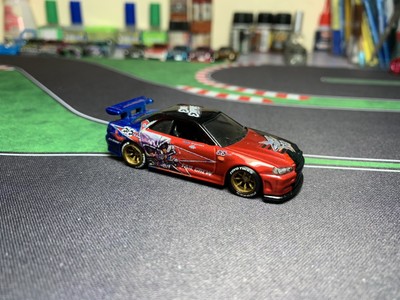 Contemporary Manufacture Hot Wheels Custom Nissan Skyline R34 Gtr 3vil 3mpire Drift Car Woodland Resort Com