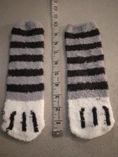 Soft Fuzzy Cat Paw Ankle socks 277283