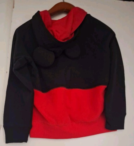 DisneyMickey Mouse 'I am Mickey' Hoodie Ears Sz 5/6 - Picture 7 of 7