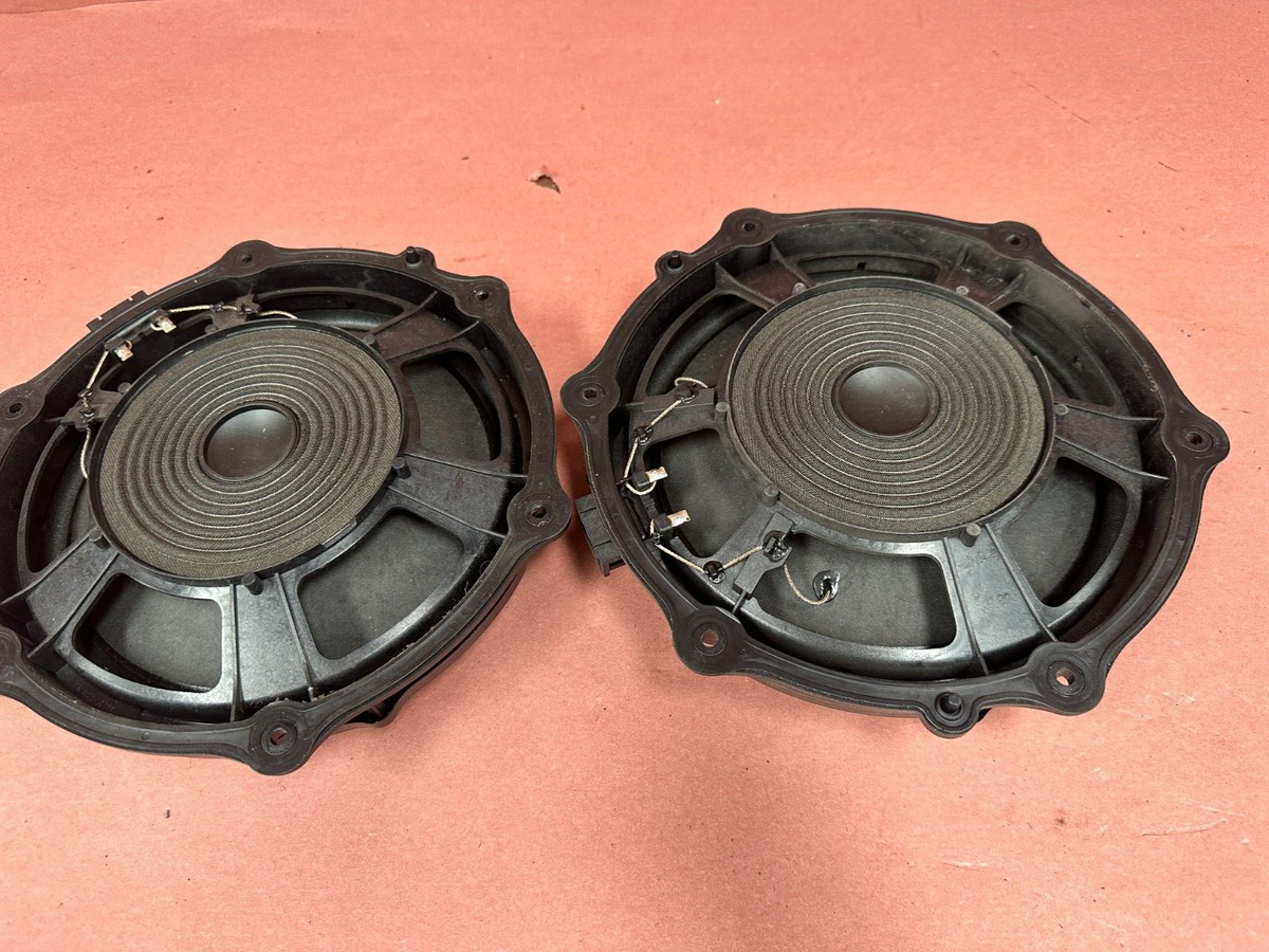 Porsche Cayenne Macan Panamera Front Door Speaker Woofer Bose Pair