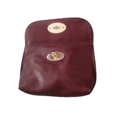 Mulberry  Small Leather Bayswater Clutch Bag, Oxblood colour, BNWT