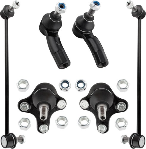 6x Front Lower Ball Joints Sway Bar Links Tie Rod Ends for Audi A3 2006-2013 - Picture 2 of 8