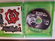 Gears of War 4 (Xbox One, 2016). Sticker set included inside box.
