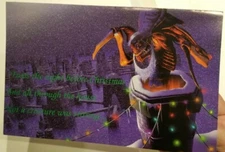 Incredibly Rare 1998 Blizzard Employee Only StarCraft Holiday Card