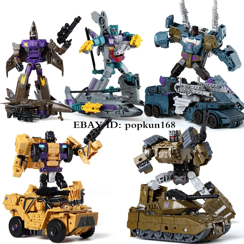 New In Stock Bruticus G1 Combaticons HZX 5 In 1 Action Figure IDW 12" Kids Toys - Image 3 of 4