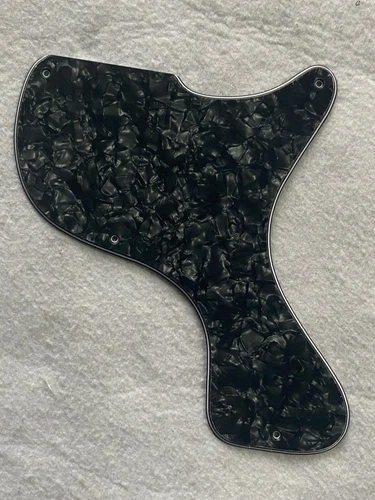 Fits Gibson Les Paul Junior 1958 Guitar Pickguard Scratch Plate,Black Pearl