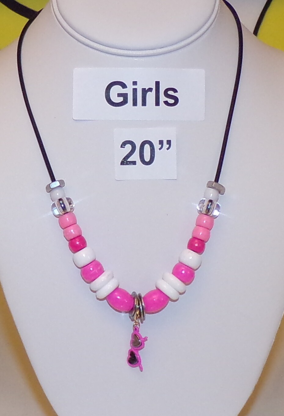 Stylish 20-Inch Beach Sunglasses Necklace by Mary Katherine USA – Summer Essential  -image