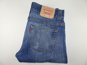 VINTAGE BLUE LEVIS 501 STRAIGHT LEG JEANS DENIM LEVI STRAUSS W31 L34 |  #245817107