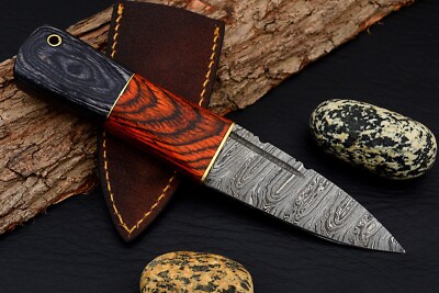 inches Celtic Scottish Dirk SGIAN DUBH DAGGER Bone Handle Knife